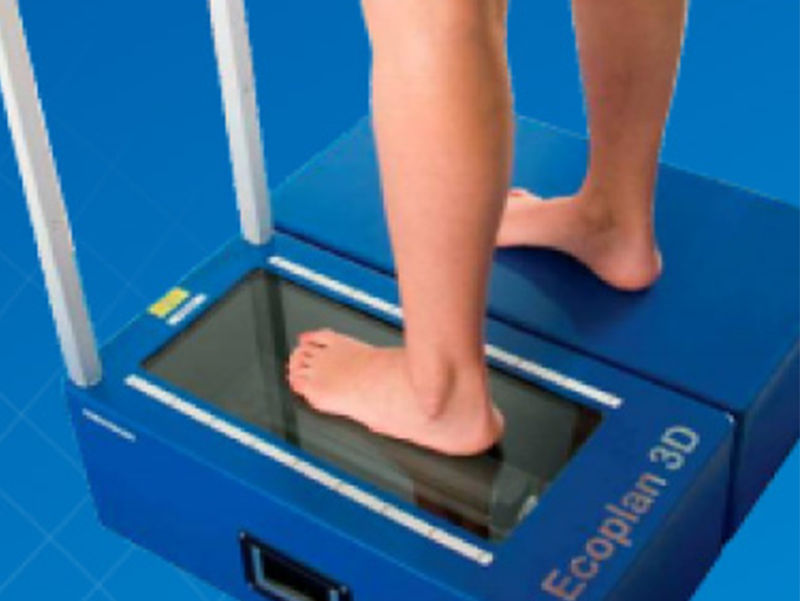escáner 3D para el pie