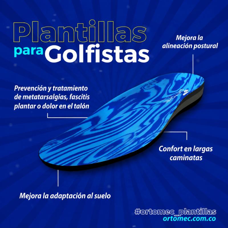 Plantillas para golfistas